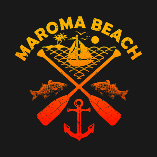 Maroma Beach, Mexico, Boat Paddle T-Shirt