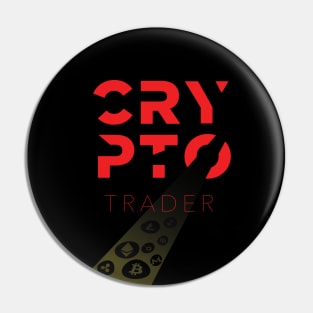 Crypto Trader Futuristic Pin