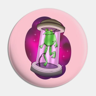 Frog in a Jar Pin