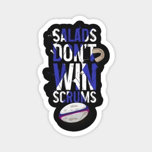 Funny Rugby Scotland / Salads don't win scrums Magnet