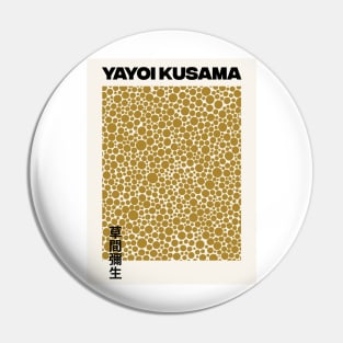 Yayoi Kusama Dots Exhibition Art Print, Yayoi Kusama Japanese Wall Art Pin