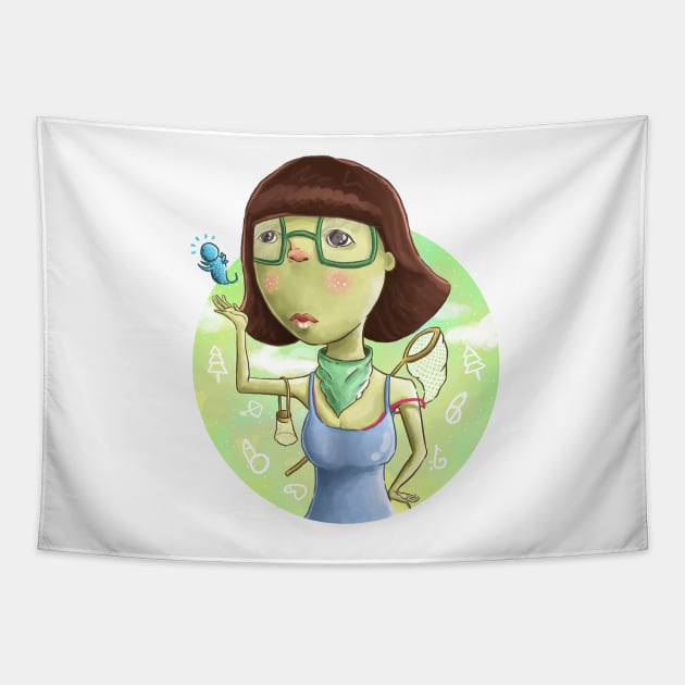 Cute Wowen Tapestry by ooxygain