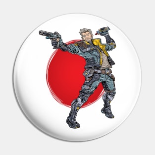 Zane The Operative Borderlands 3 Pin