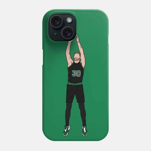 Sam Hauser Jumpshot Phone Case by rattraptees