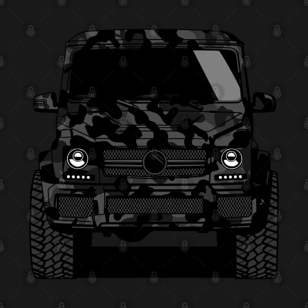 No road no problem - G Wagon Klasse Offroad 4x4 SUV by Automotive Apparel & Accessoires