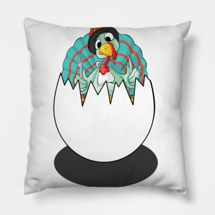 Turkey comes out of the egg Thanksgiving gift Pillow