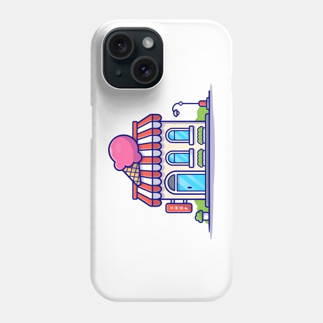 Ice Cream Shop Phone Case by Catalyst Labs