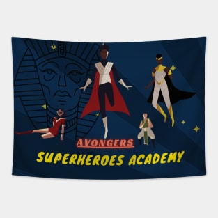 Avongers, SuperHeros Academy Tapestry