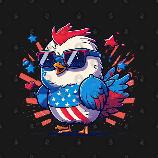 4th of July Chicken by JayD World