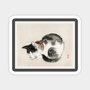 cat painting Magnet