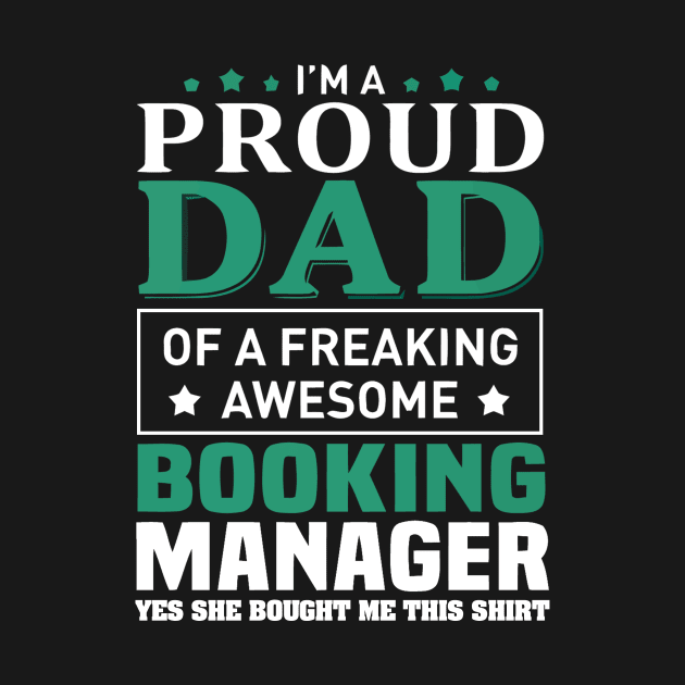 I'm proud dad booking fathers day by klausgaiser