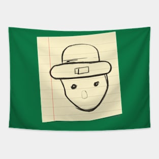 Alabama Leprechaun - Amatuer Sketch Tapestry