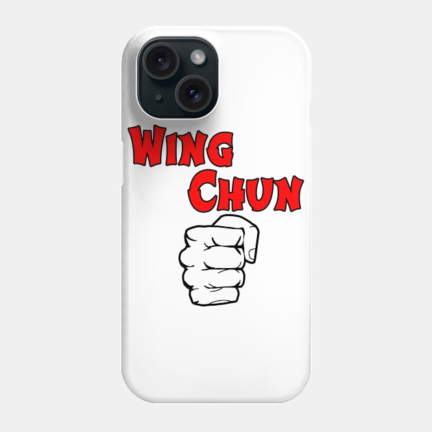 Wing chun Phone Case by Mamon