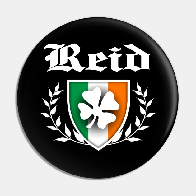 Reid Shamrock Crest Pin by robotface