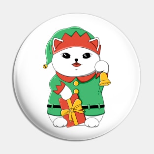 Elf Lucky Cat Pin