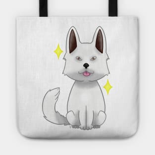 White German Shepherd Tote