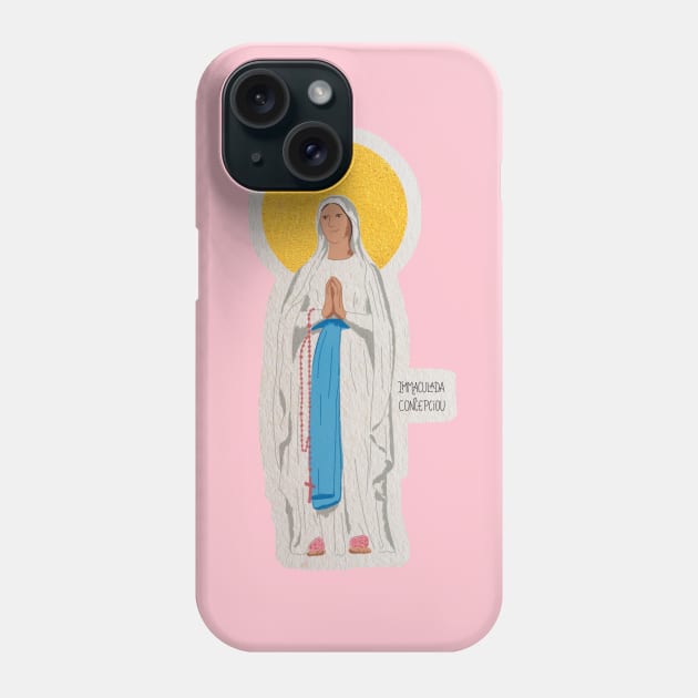 Immaculata Conceptio Phone Case by Ô Bonne Mère