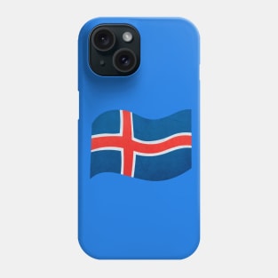 The flag of Iceland Phone Case