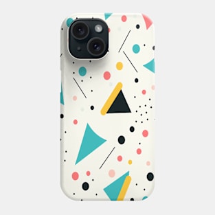 Retro 90's pattern aesthetic Phone Case