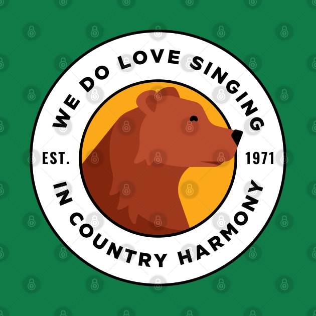 Country Bear Harmony by Sandpiper Print Design