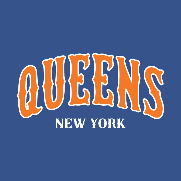 Queens 'New York' Baseball Fan: Represent Your Borough T-Shirt T-Shirt T-Shirt by CC0hort