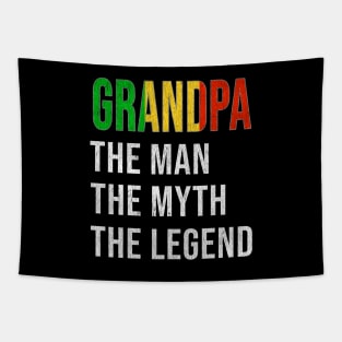 Grand Father Malian Grandpa The Man The Myth The Legend - Gift for Malian Dad With Roots From  Mali Tapestry