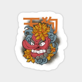 Tengu mask Magnet