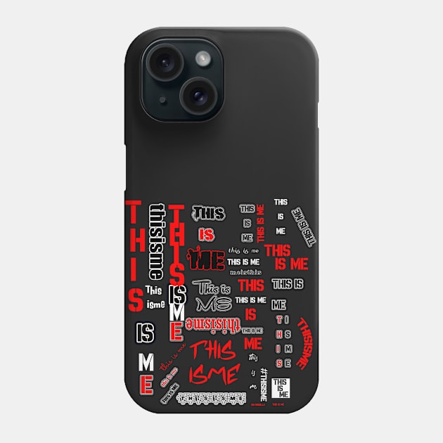 THIS IS ME {RETRO GRAPHIC} Phone Case by iskybibblle