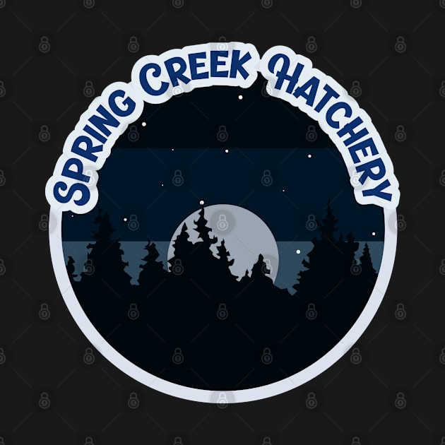 Spring Creek Hatchery Campground Campground Camping Hiking and Backpacking through National Parks, Lakes, Campfires and Outdoors of Washington by AbsurdStore