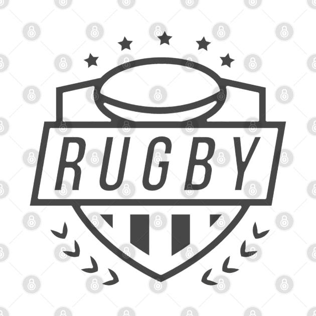Rugby design by Brainable ART