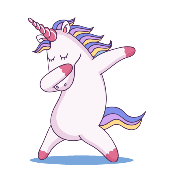 Dabbing Unicorn by edwardecho