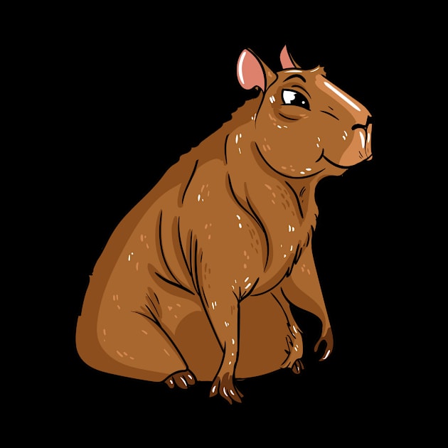 Capybara by LetsBeginDesigns