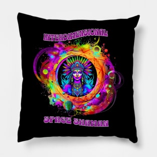 INTERDIMENSIONAL SPACE SHAMAN Pillow