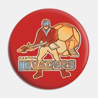 Canton Invaders Soccer Pin