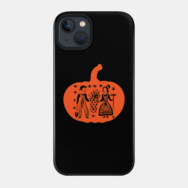 Pyrex Butterprint Pumpkin - Pyrex - Phone Case