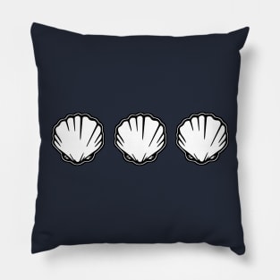 Three Seashells Pillow