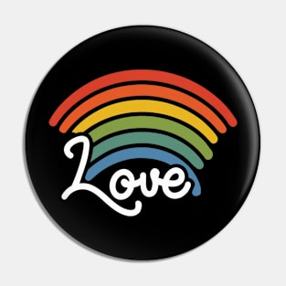 Love Rainbow Pin