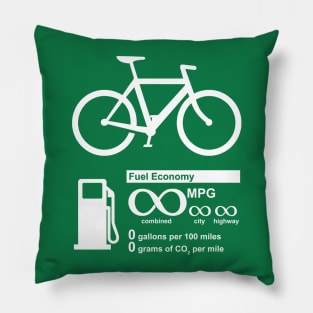 Funny Bicycle Infinity MPG Pillow