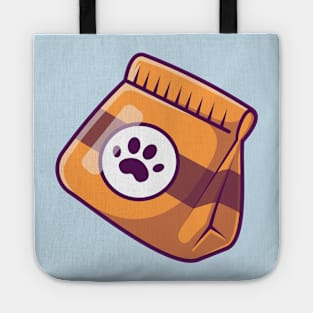 Dog Food Snack Cartoon Tote