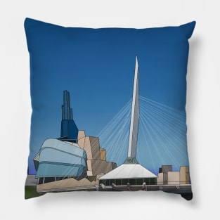 Winnipeg Manitoba Canada Pillow