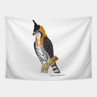 Ornate Hawk Eagle Bird Tapestry