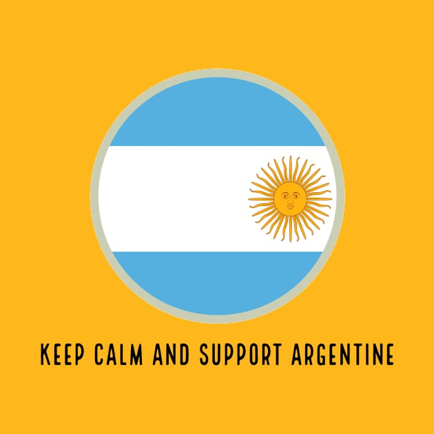 keep calm and support argentine by Medregxl