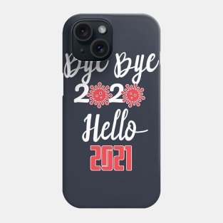 Hello 2021, Happy New Year 2021 Christmas, Merry Christmas Phone Case