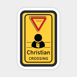 Christian crossing Magnet