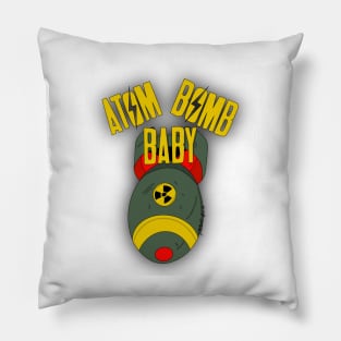 Atom Bomb Baby Fallout Mini Nuke Pillow