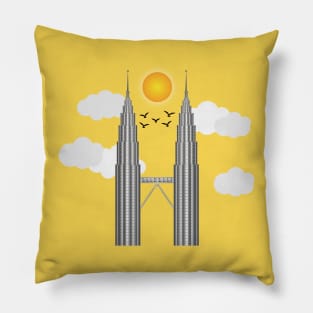 Petronas Twin Towers Pillow