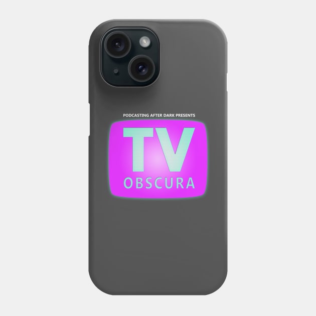 TV Obscura Phone Case by Podcasting After Dark