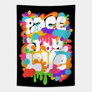 Peace Love Joy Tapestry