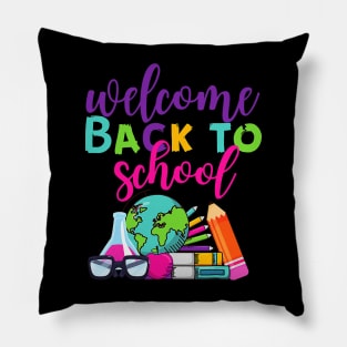 Welcome Back to School Pillow