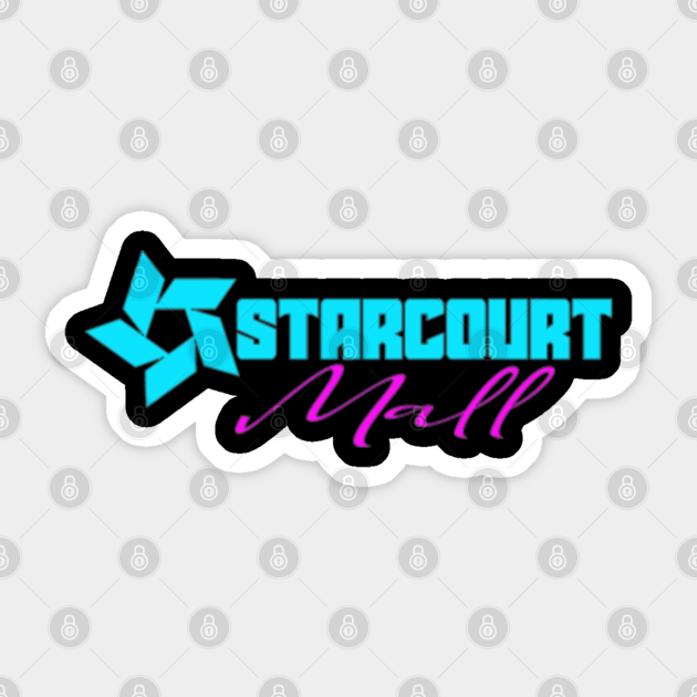 pix Stranger Things Starcourt Mall Logo teepublic